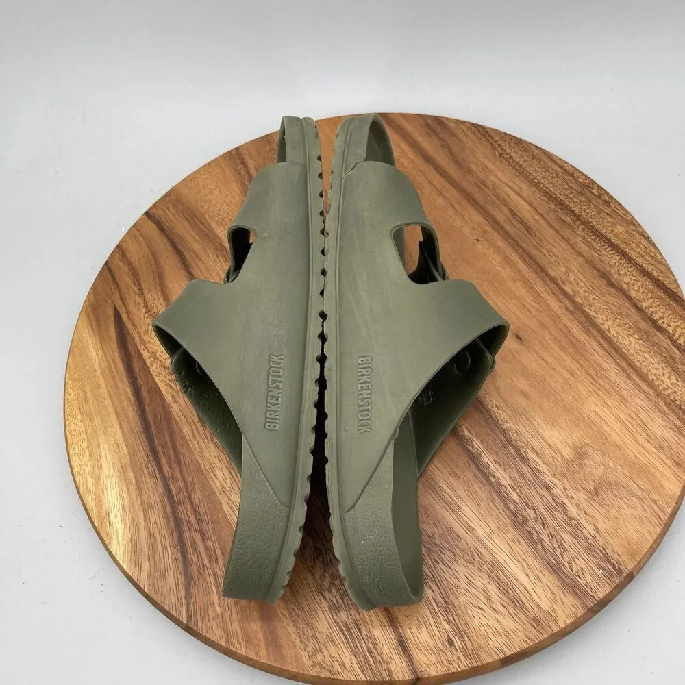 Birkenstock Arizona EVA Mens Size 11 / 44 Army Green Sandals Summer Beach Casual